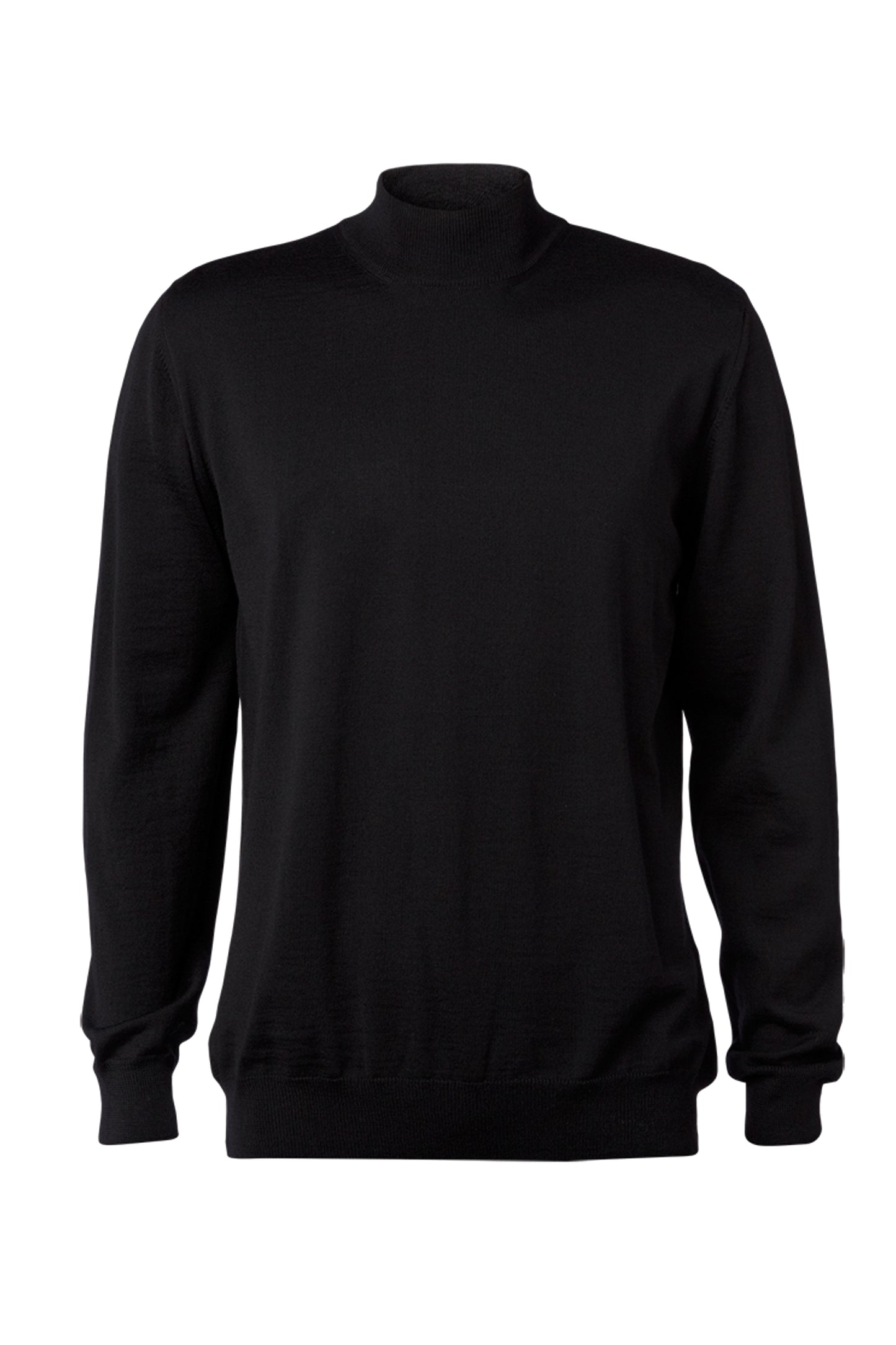 Clipper Milan Regular Fit høj hals strik uld