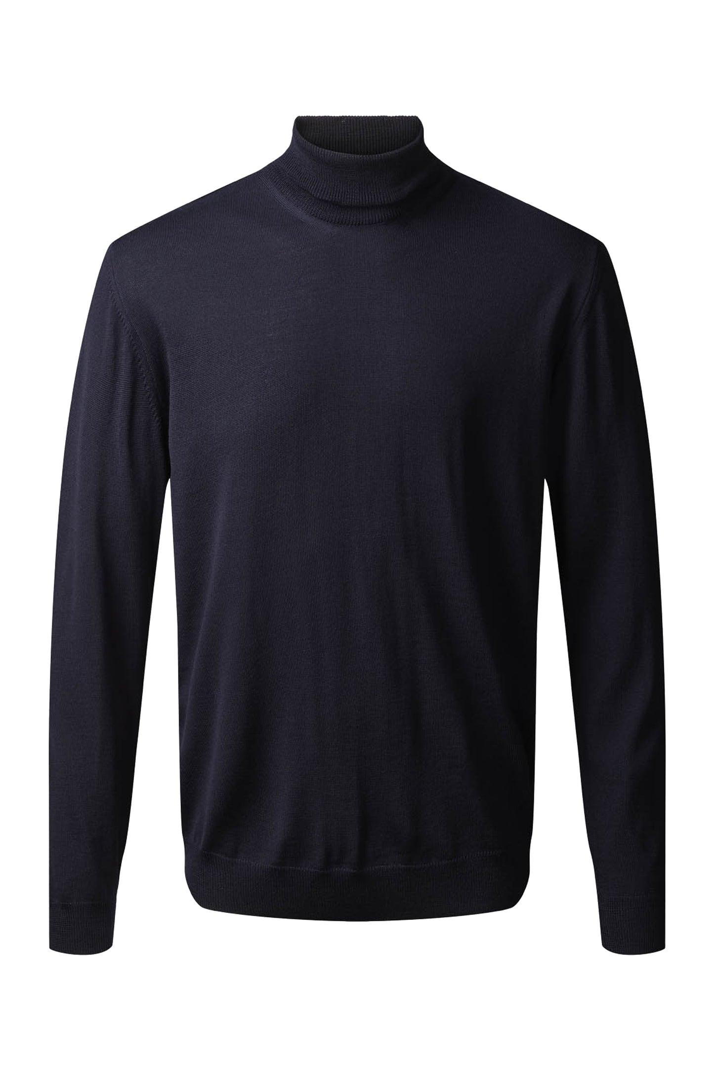 Clipper Turin Modern Fit rullekrave strik uld