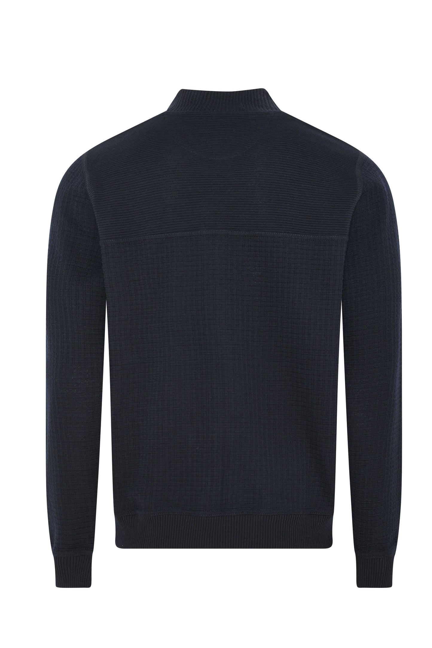 Clipper Dundee Classic Fit zip-cardigan uldblanding
