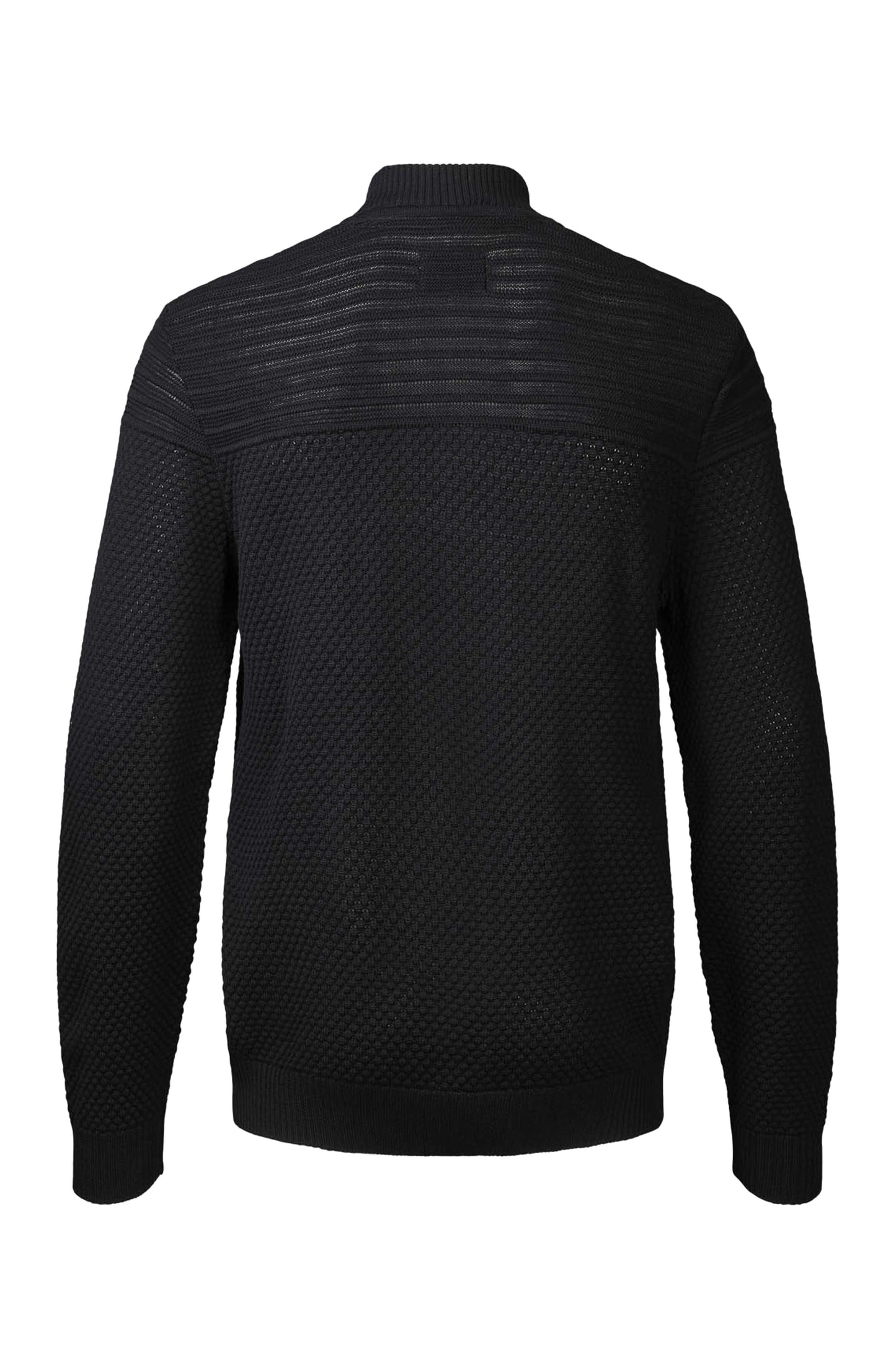 Clipper Liverpool Modern Fit zip-cardigan uldblanding