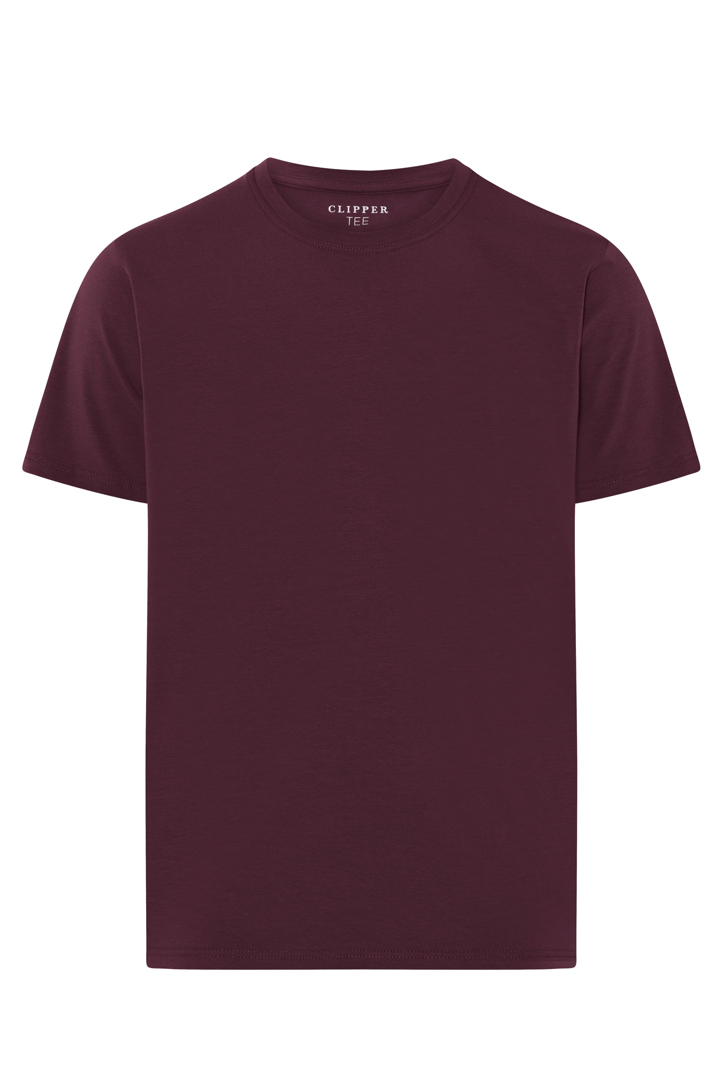 Clipper Dax Modern Fit bomulds T-shirt med rund hals