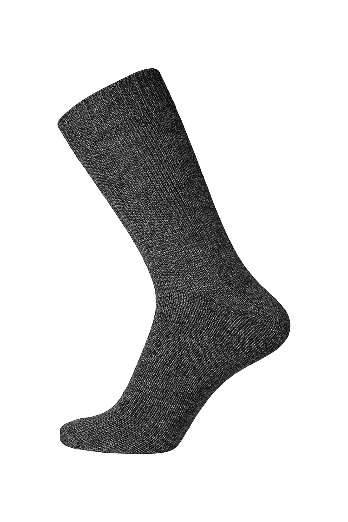 Egtved ankelstrømpe heavy rib flere farver uld