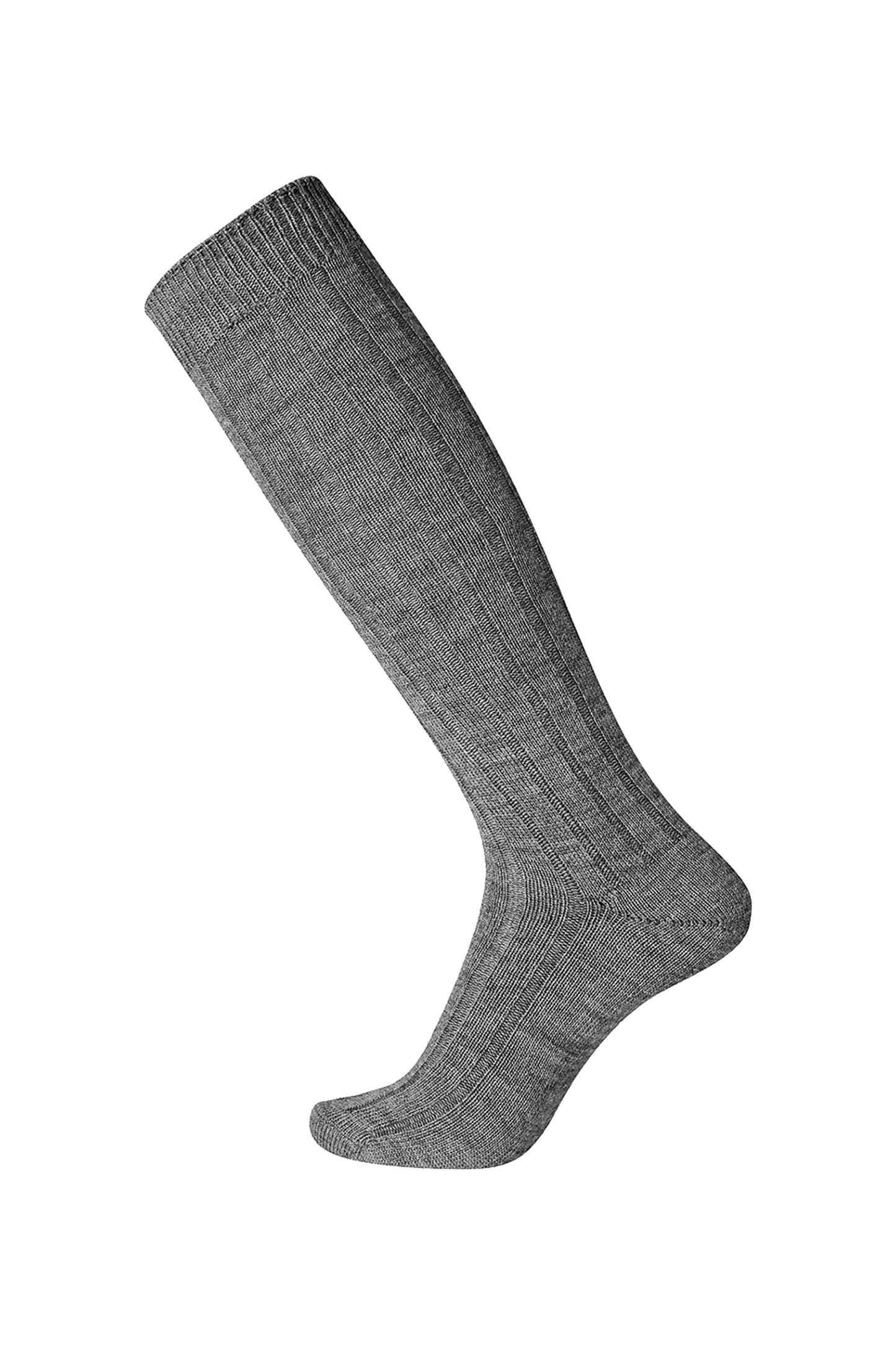 Egtved heavy knæstrømpe bred rib flere farver uld