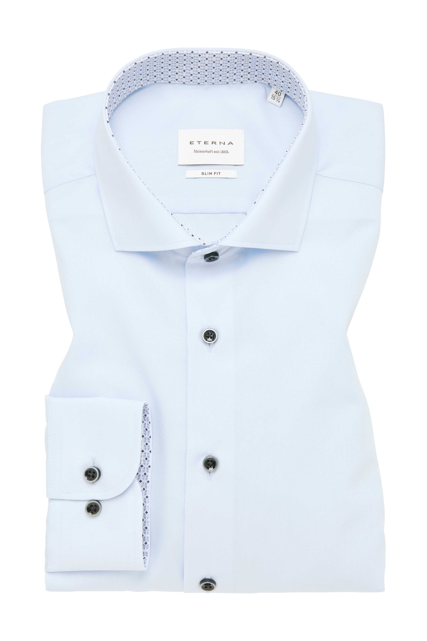 Eterna Slim Fit skjorte Ekstra Ærmelængde