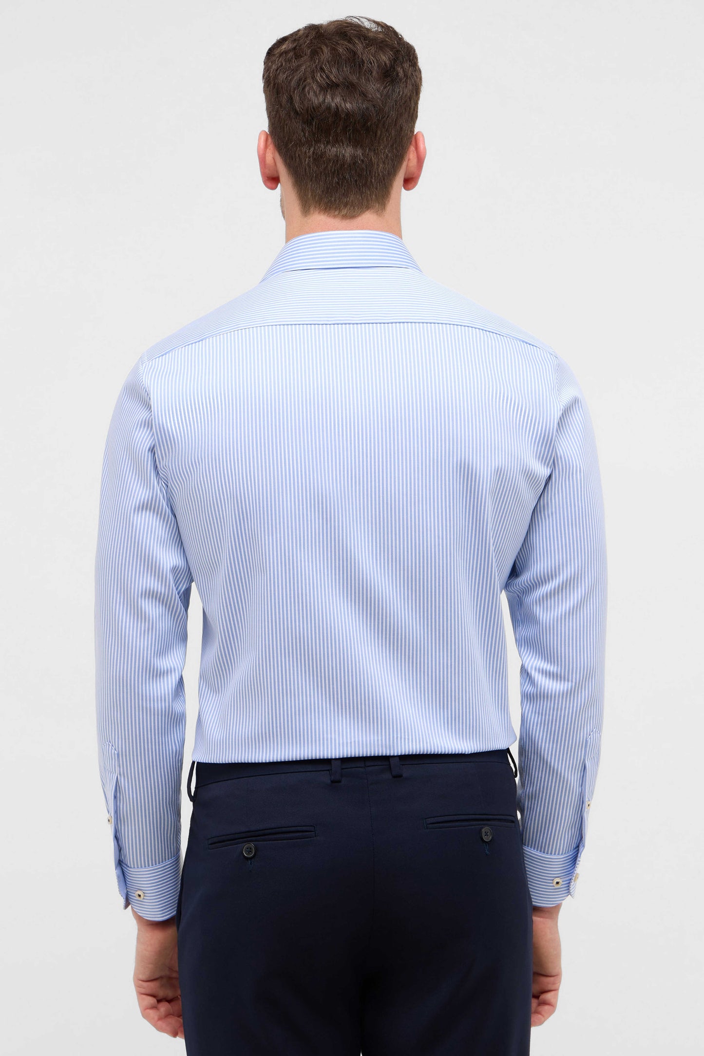 Eterna Slim Fit skjorte ekstra ærmelængde