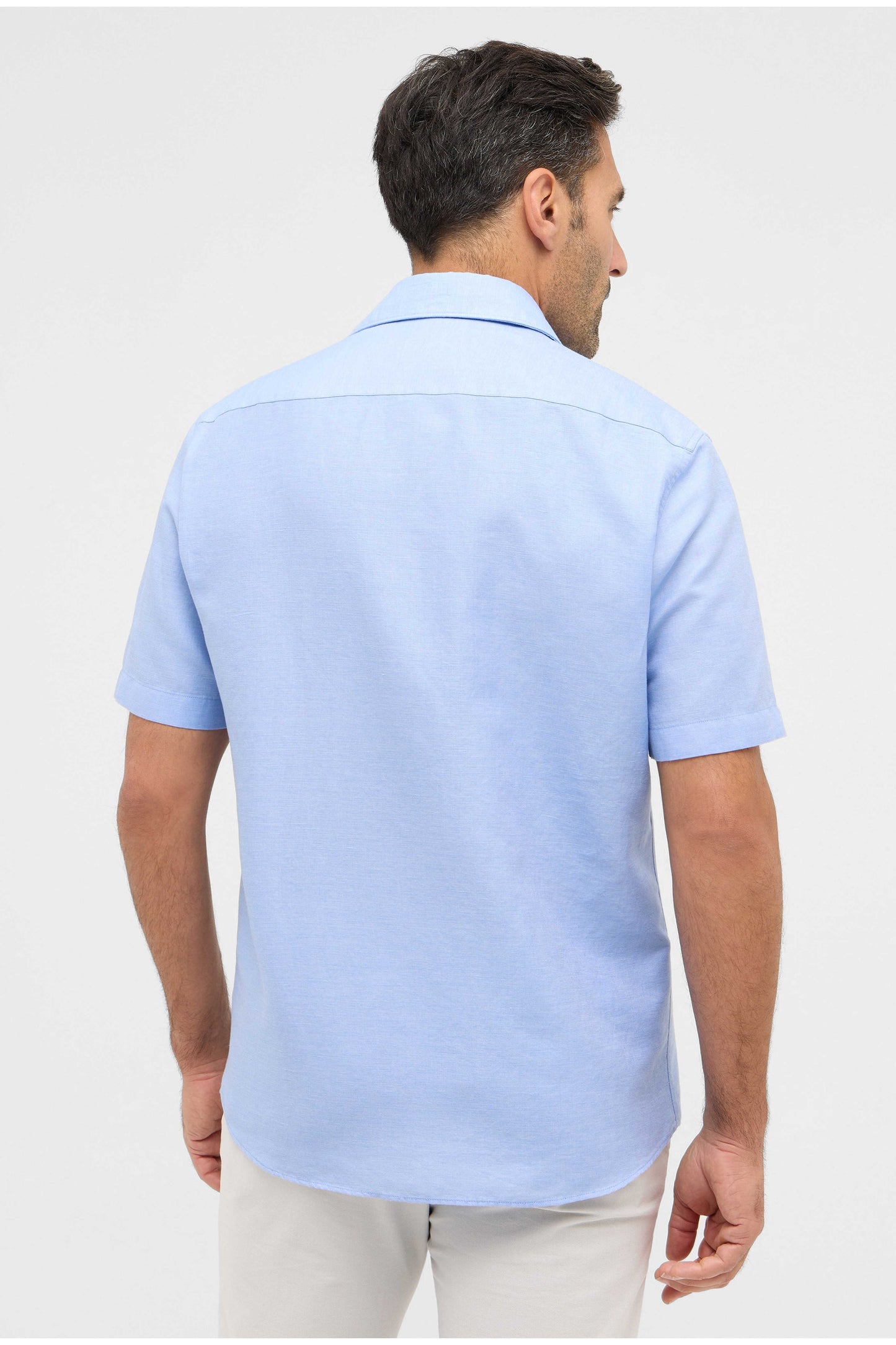 Eterna Modern Fit by 1863 kortærmet hør