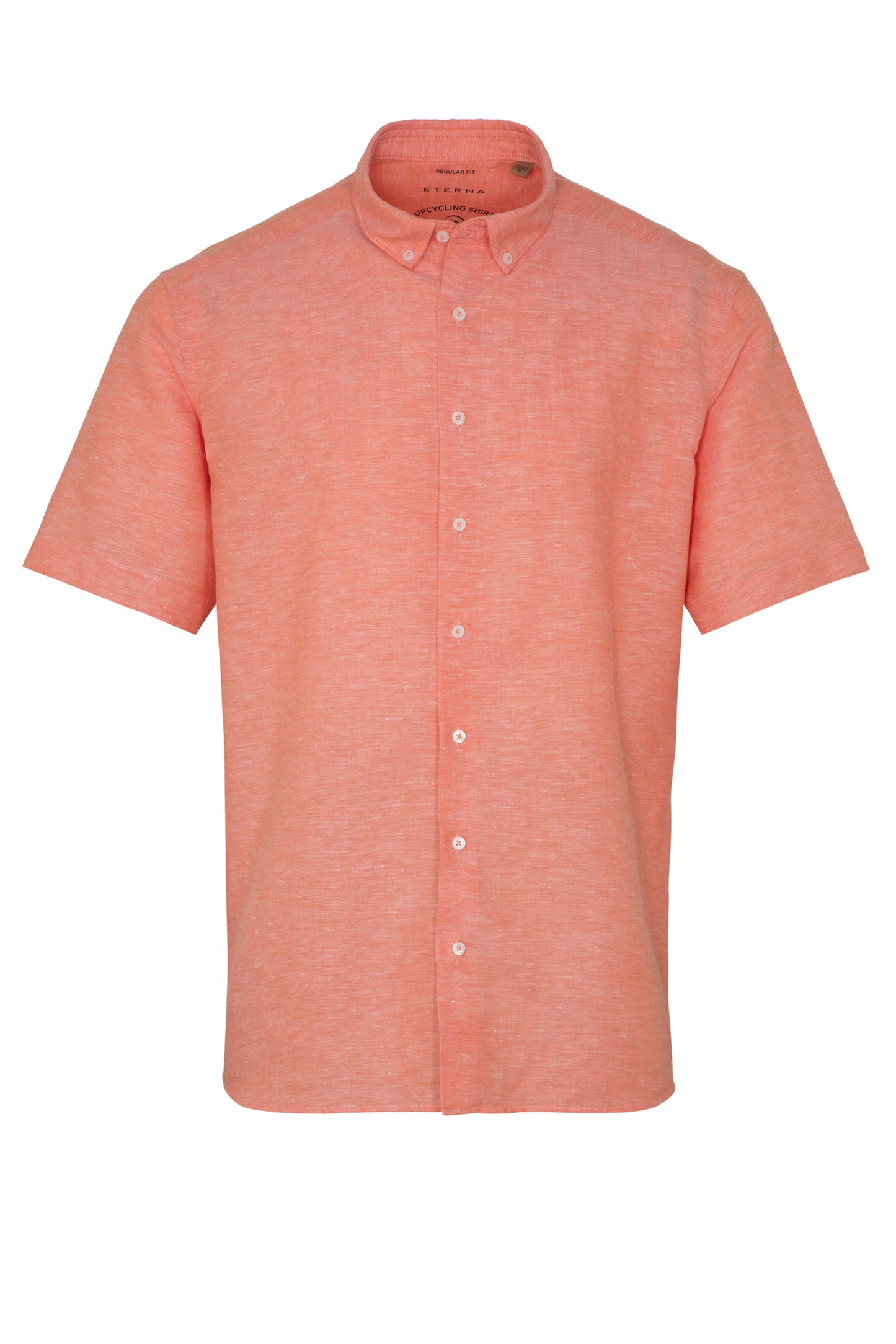 Eterna Regular Fit kortærmet hør