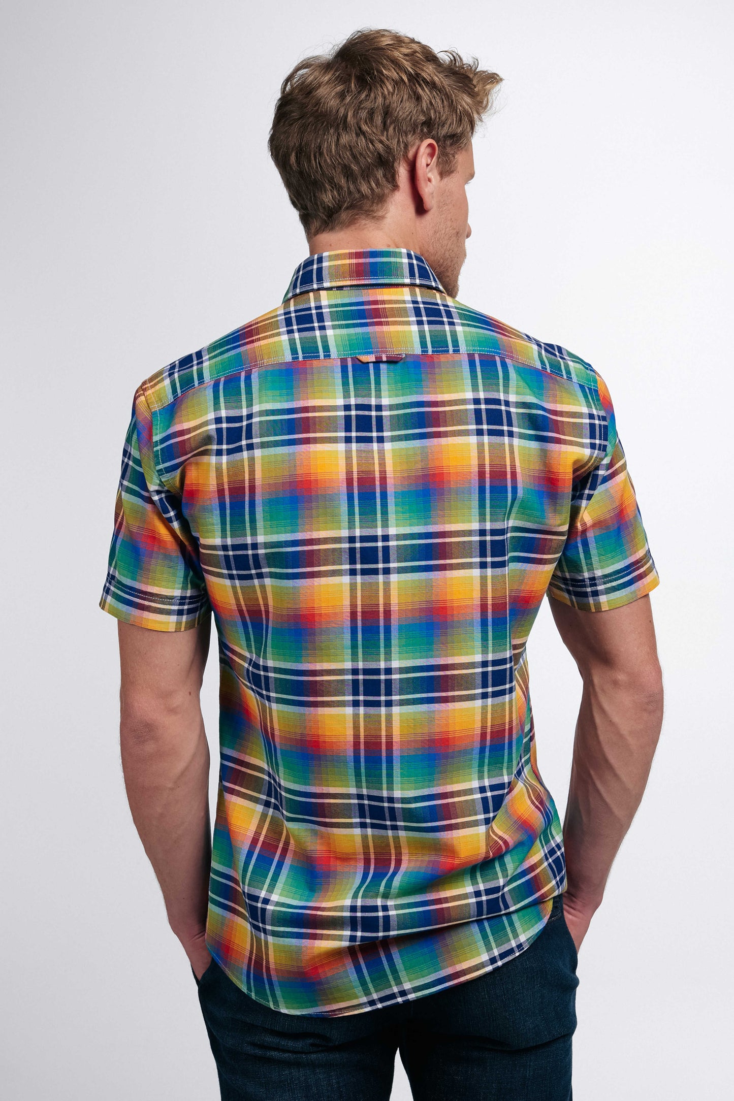 Eterna Slim Fit kortærmet