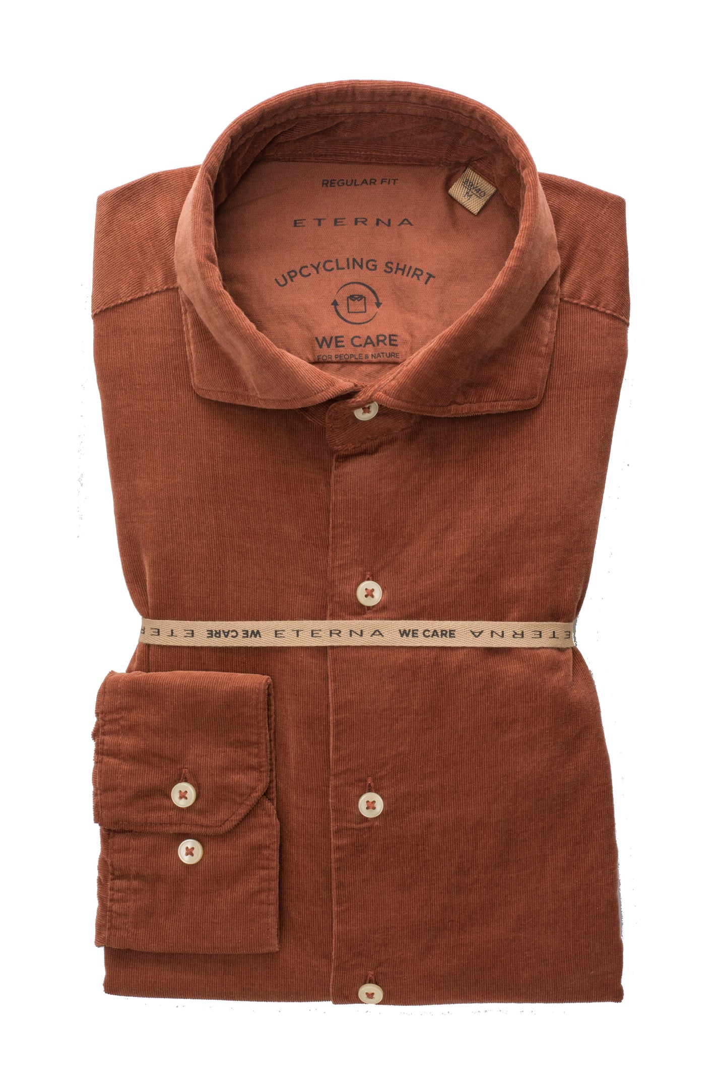 Eterna Modern Fit upcycling fløjl