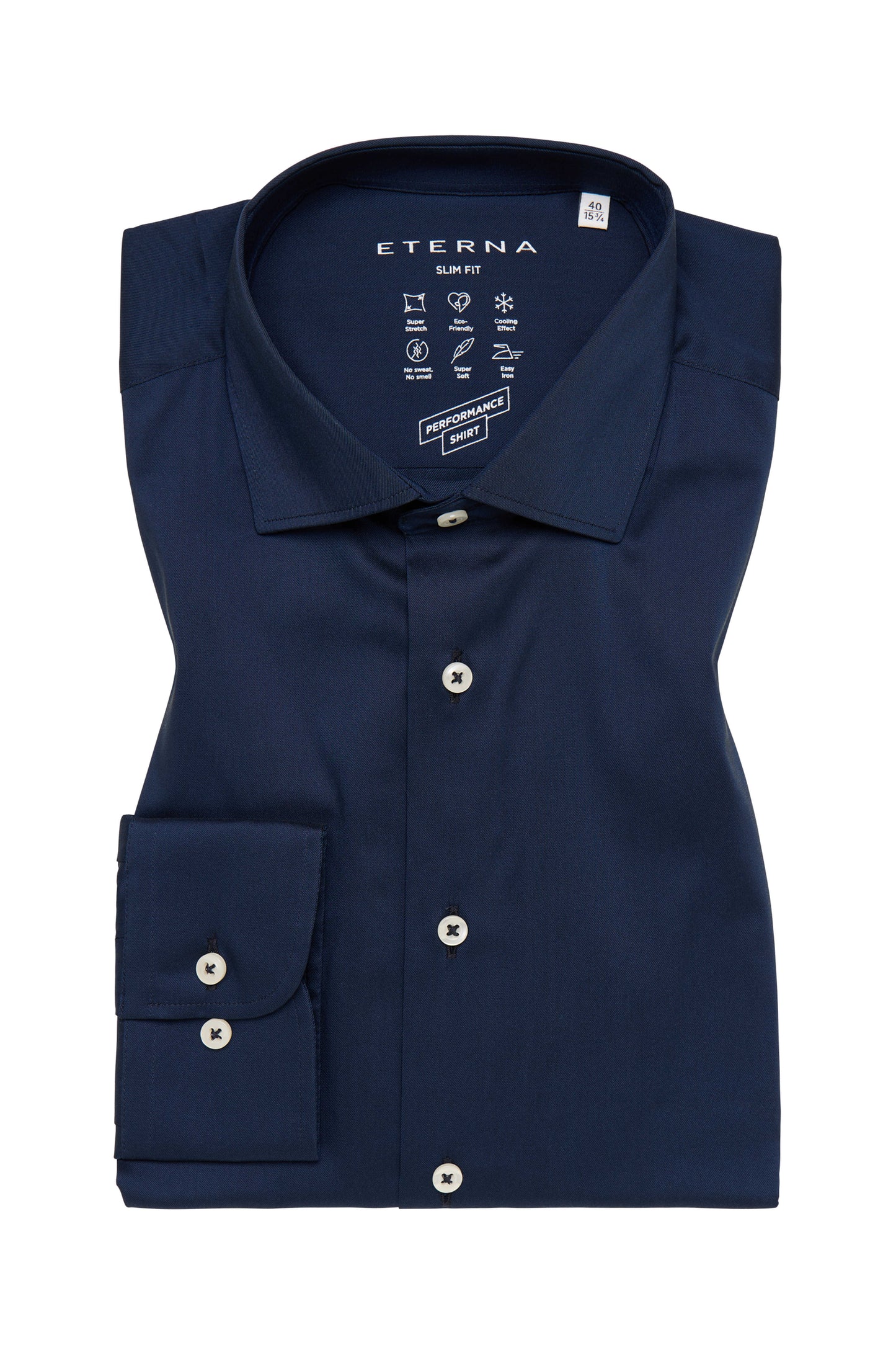 Eterna Slim Fit Performance Shirt