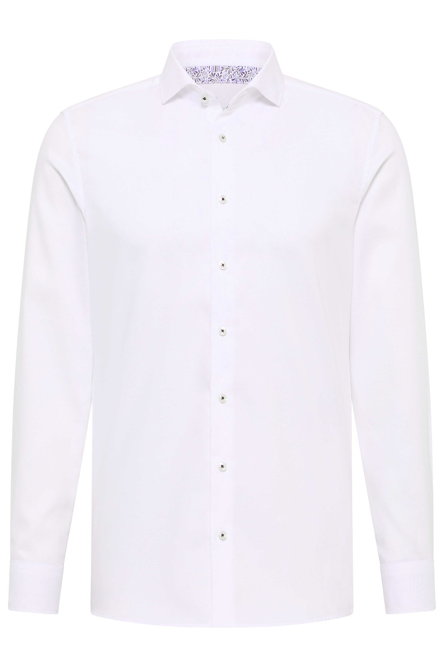 Eterna Slim Fit skjorte ekstra ærmelængde