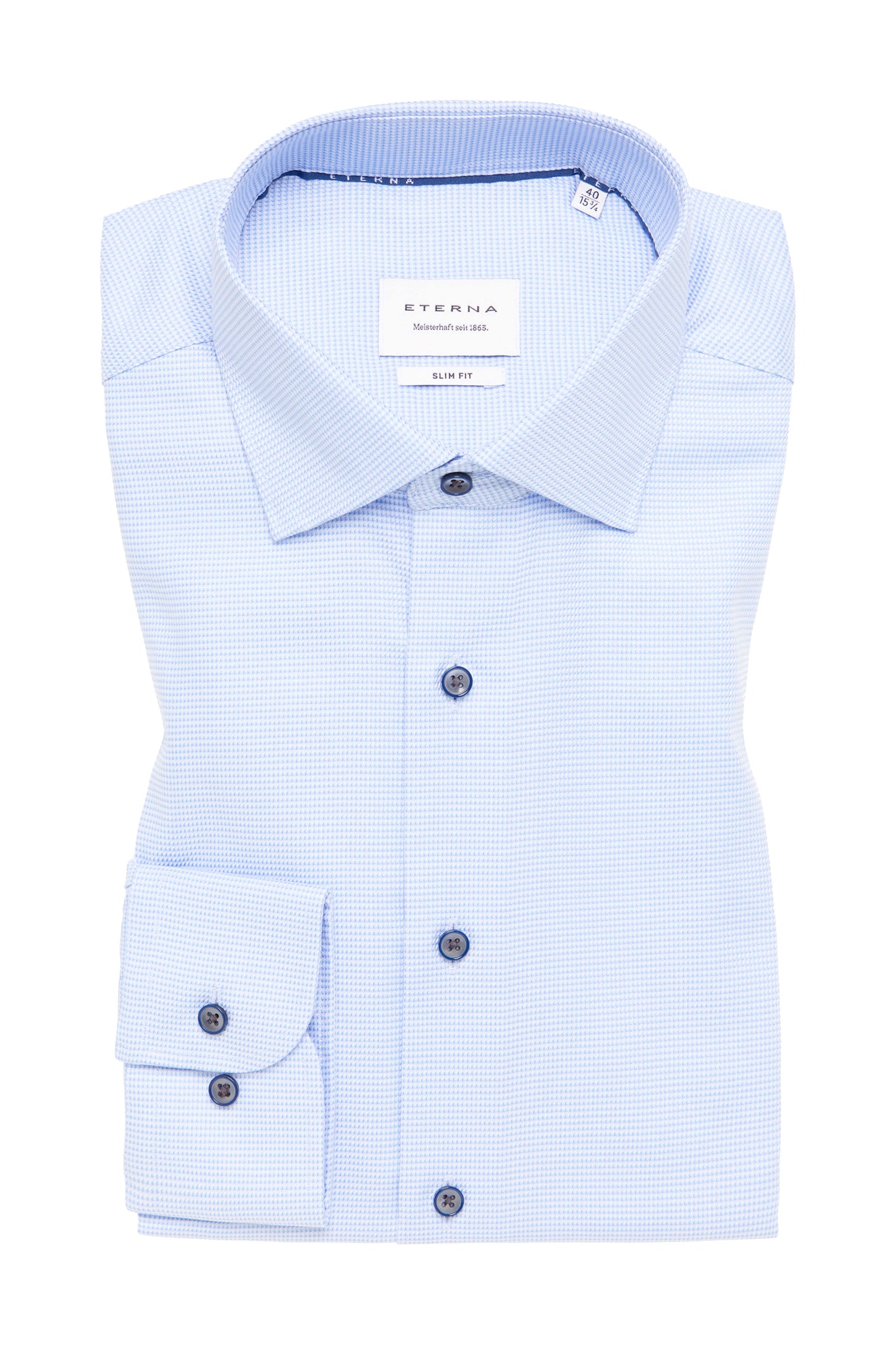 Eterna Slim Fit skjorte Ekstra Ærmelængde