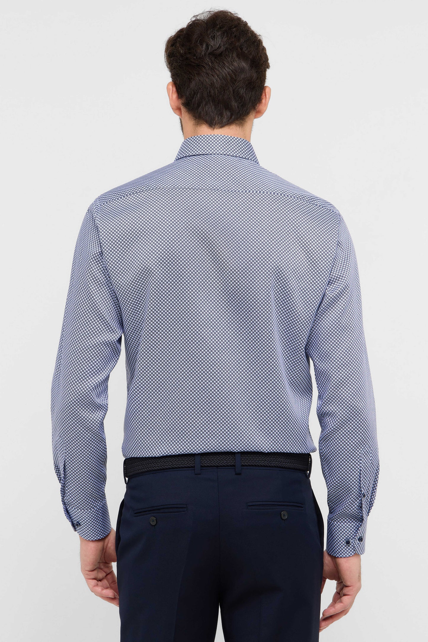 Eterna Modern Fit skjorte ekstra ærmelængde