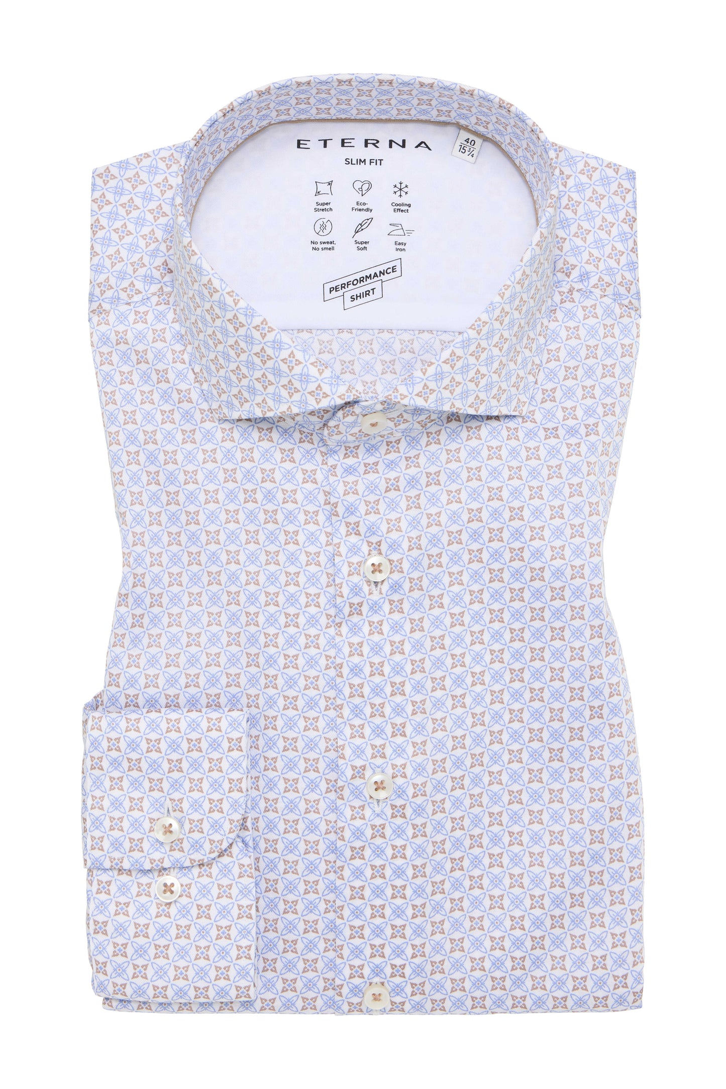 Eterna Slim Fit Performance Shirt