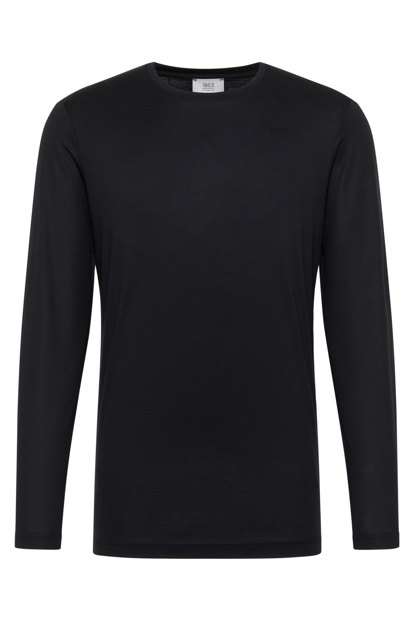Eterna T-shirt langærmet rund hals by 1863