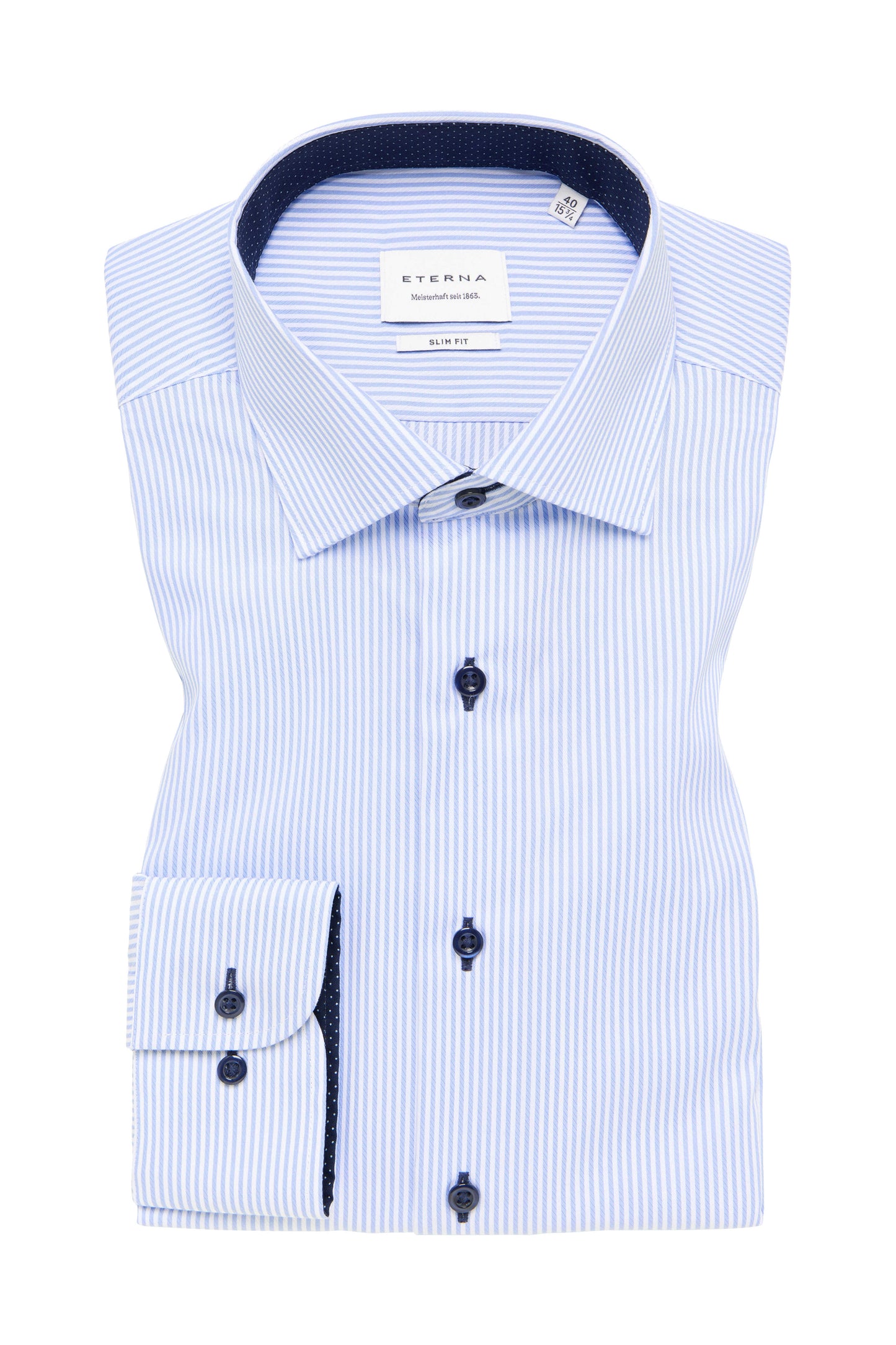 Eterna Slim Fit ekstra ærmelængde