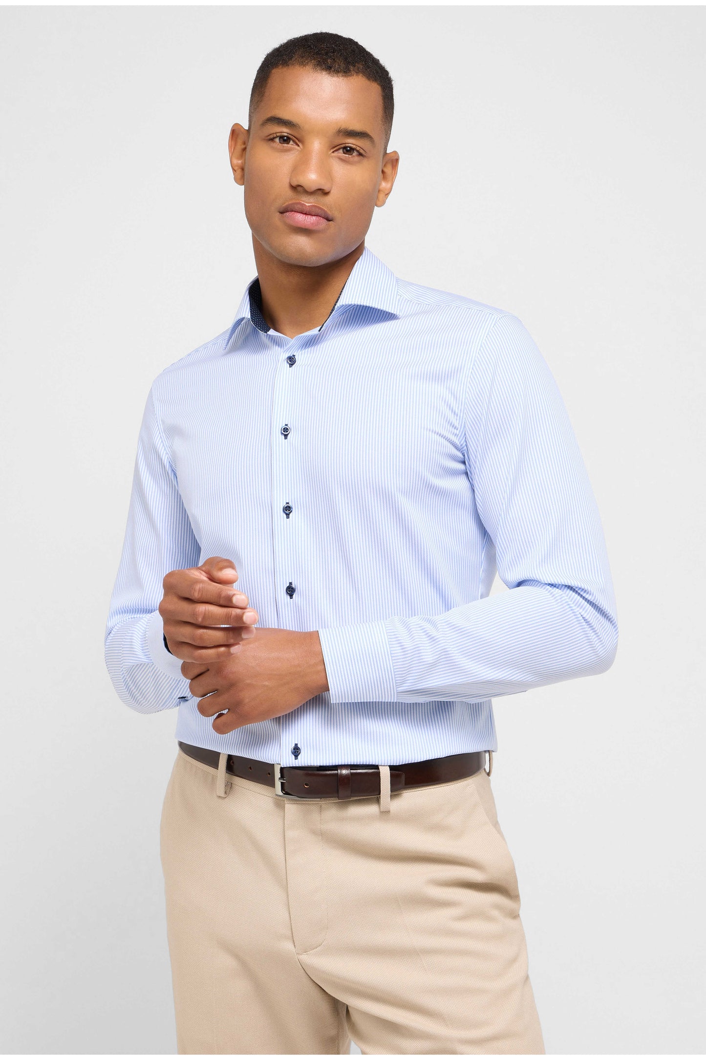 Eterna Slim Fit ekstra ærmelængde
