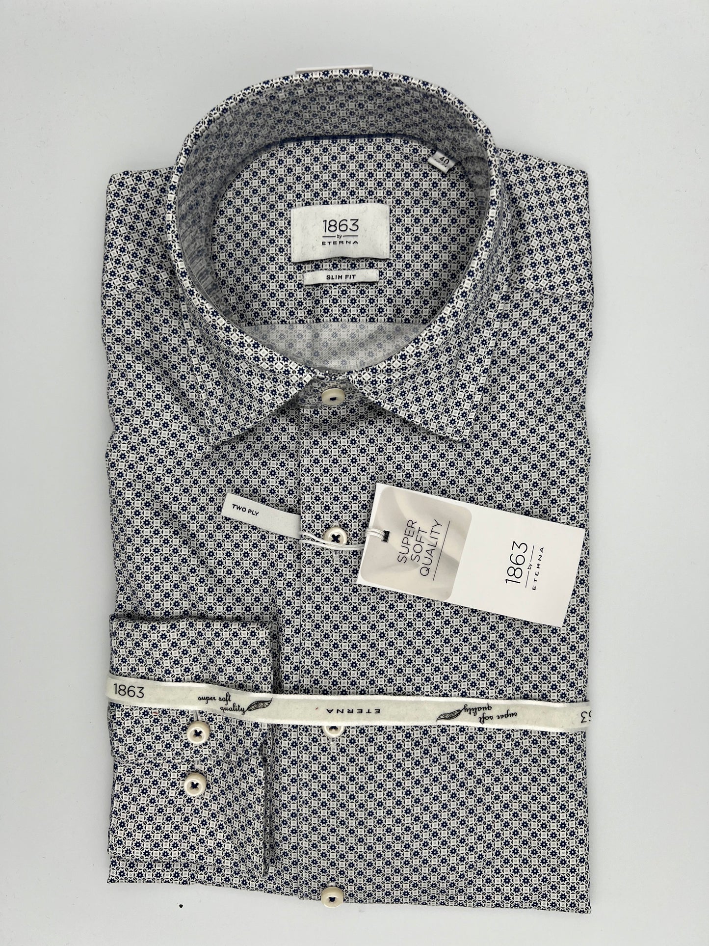 Eterna Slim Fit str. 40/M