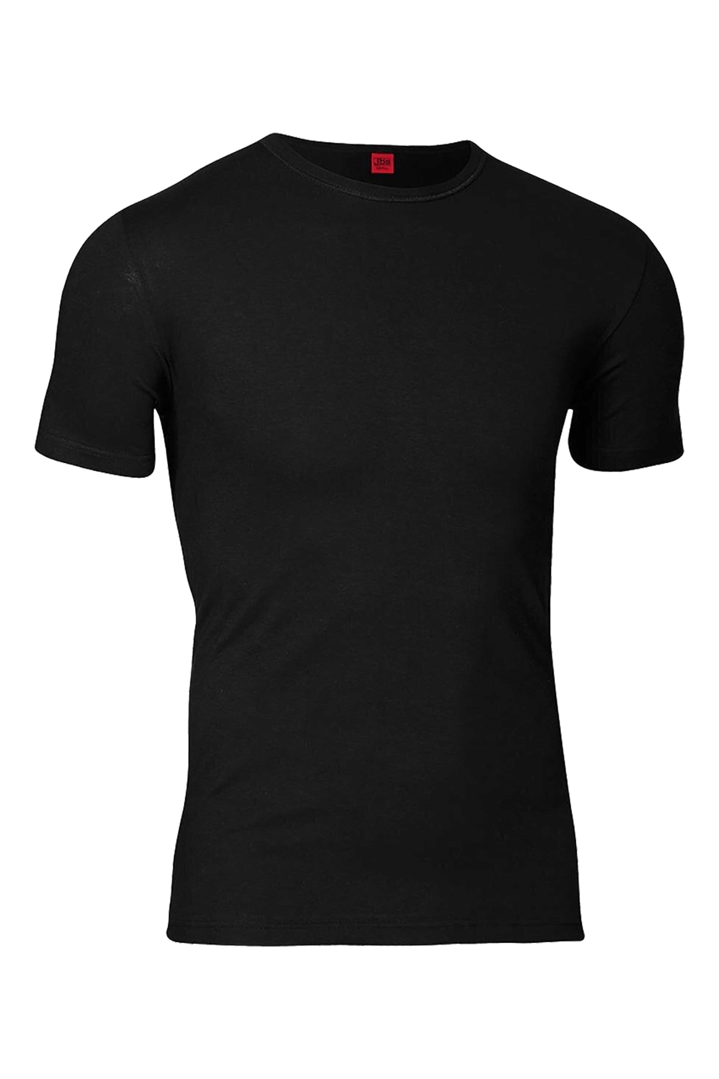 JBS T-shirt undertrøje rund hals hvid el. sort bomuld