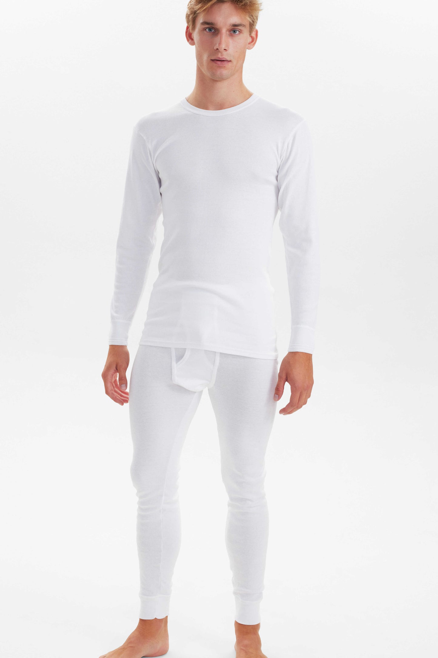 JBS undertrøje T-shirt lange ærmer rund hals flere farver bomuld