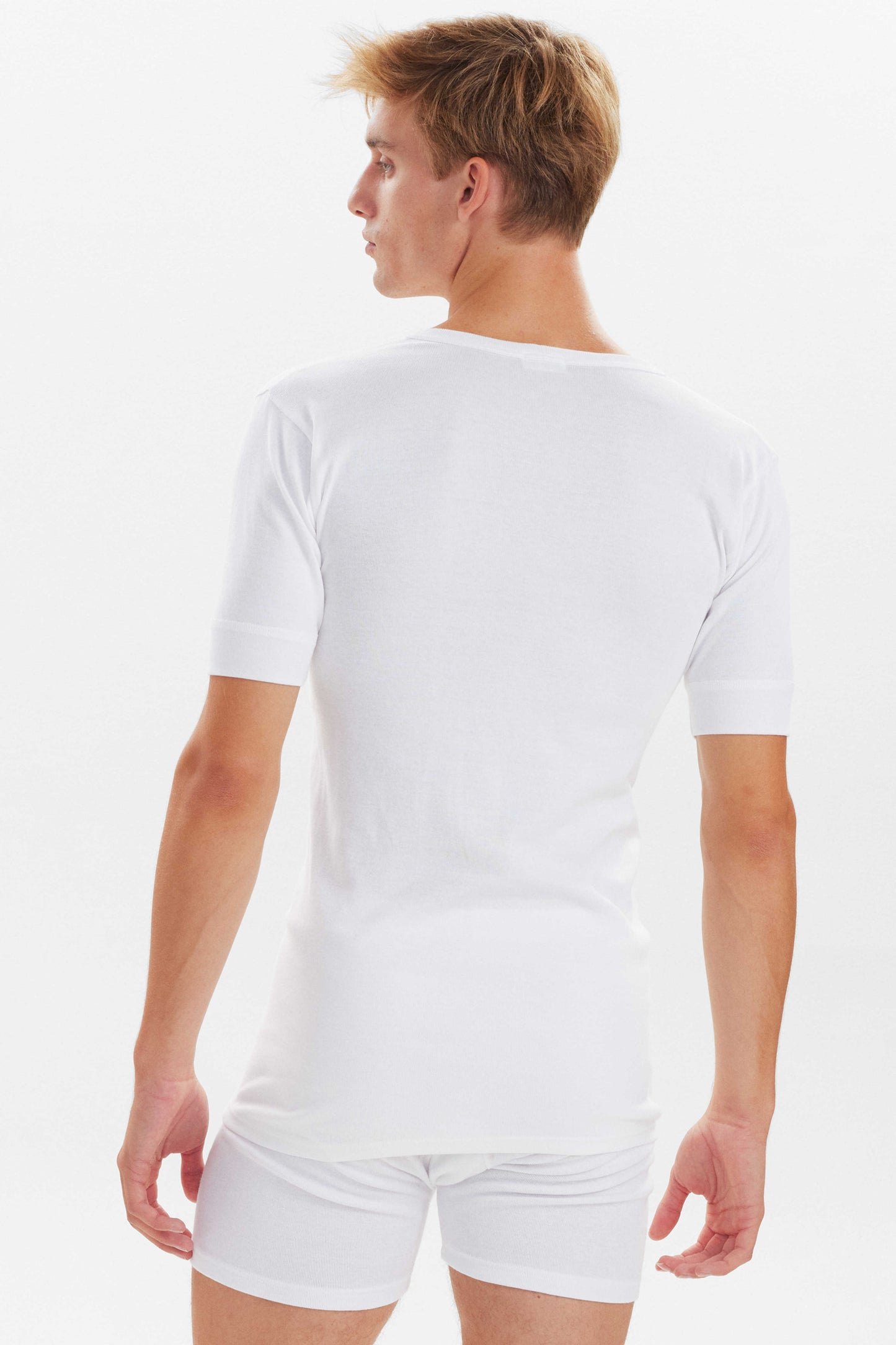 JBS undertrøje T-shirt V-hals flere farver bomuld