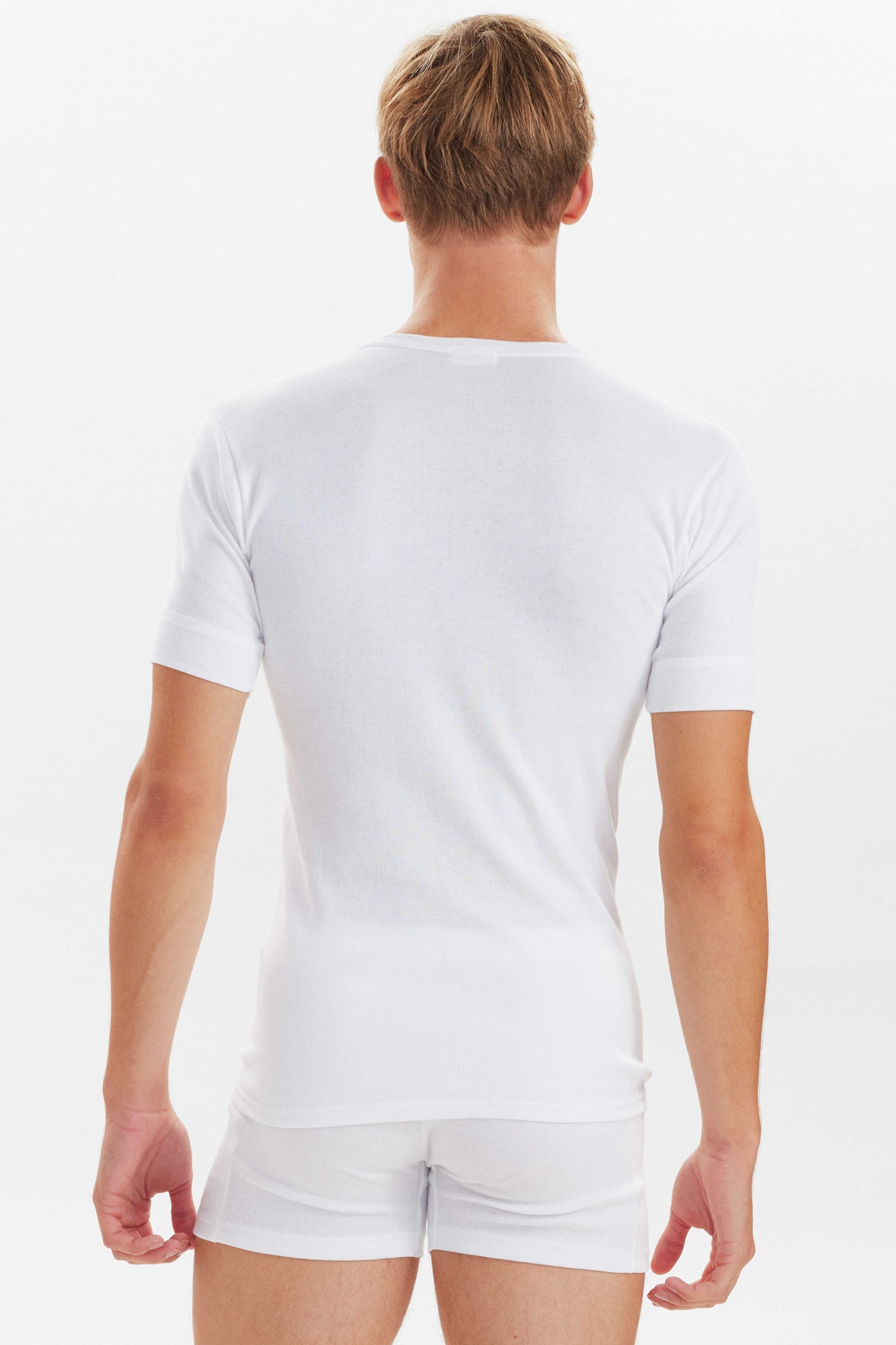 JBS 2-pak T-shirt rund hals flere farver bomuld