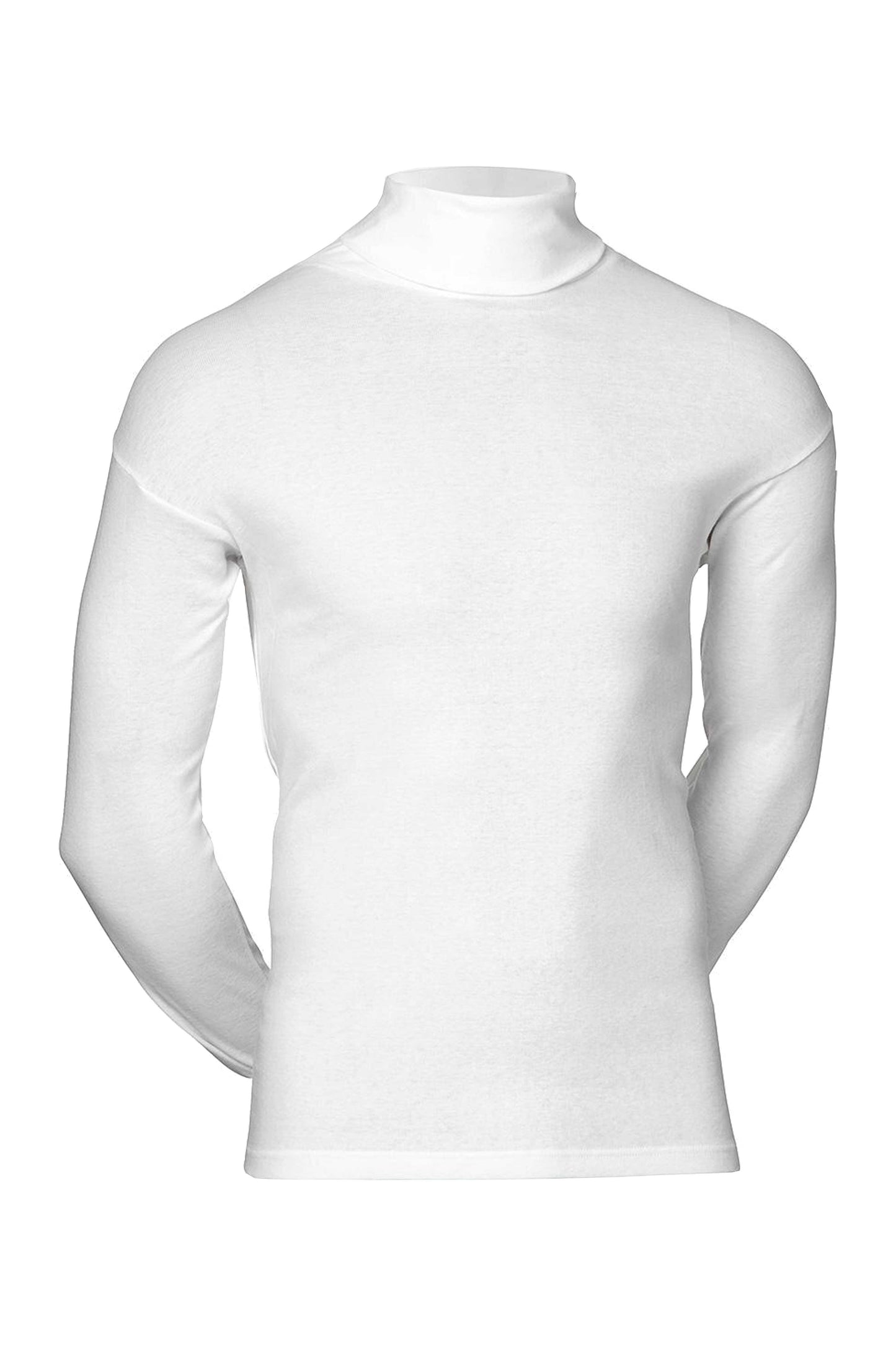 JBS langærmet rullekrave T-shirt hvid el. sort bomuld