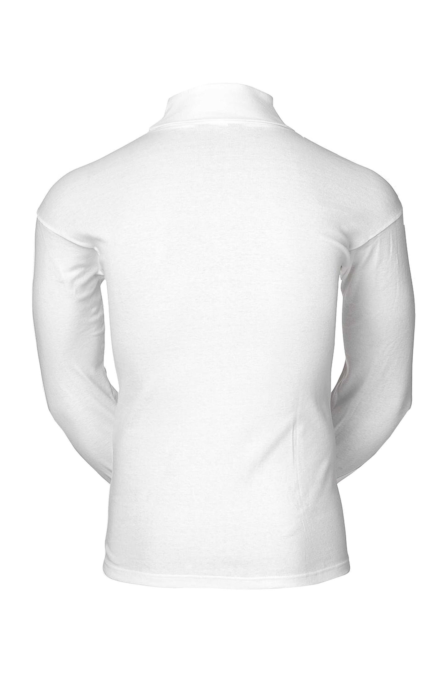 JBS langærmet rullekrave T-shirt hvid el. sort bomuld