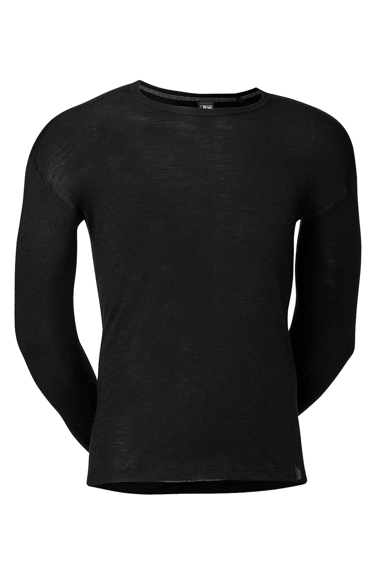 JBS T-shirt undertrøje lange ærmer rund hals flere farver uld
