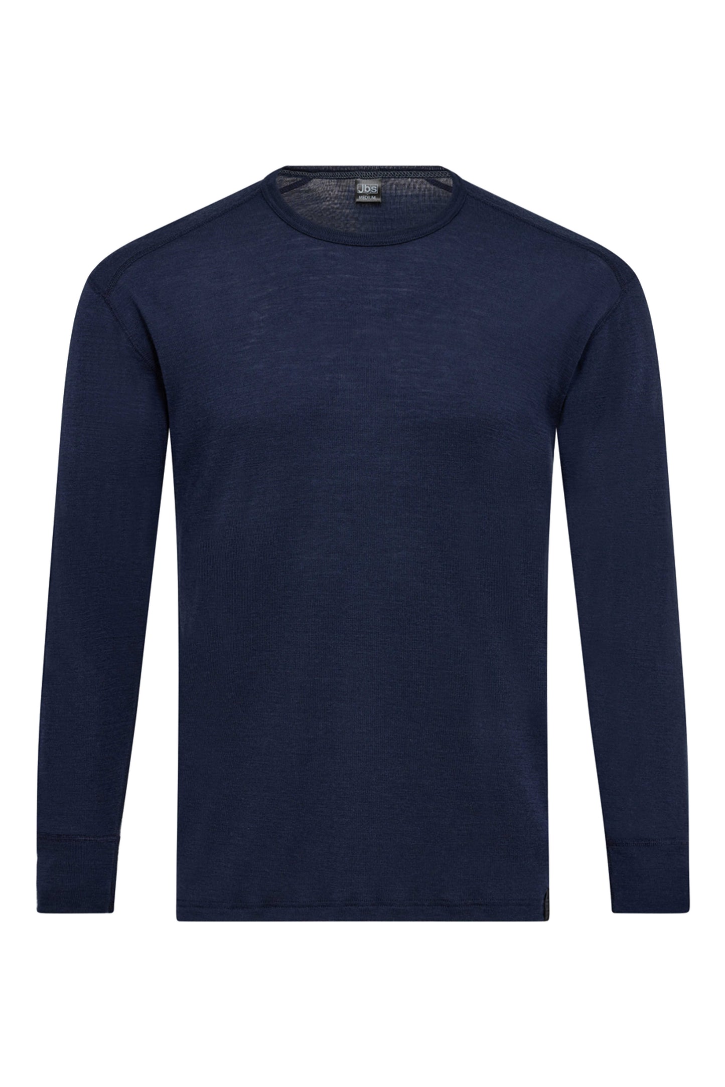 JBS T-shirt undertrøje lange ærmer rund hals flere farver uld