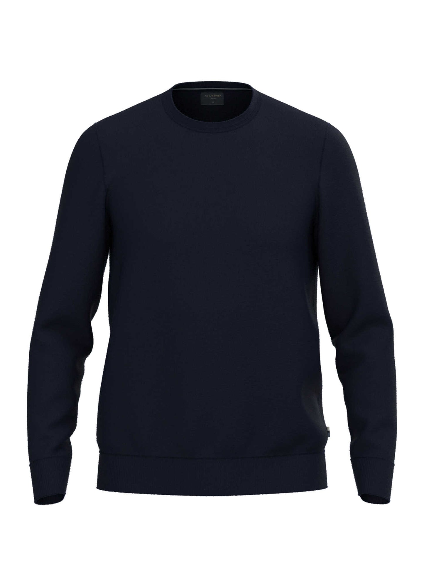 Olymp Casual strik rund hals uld