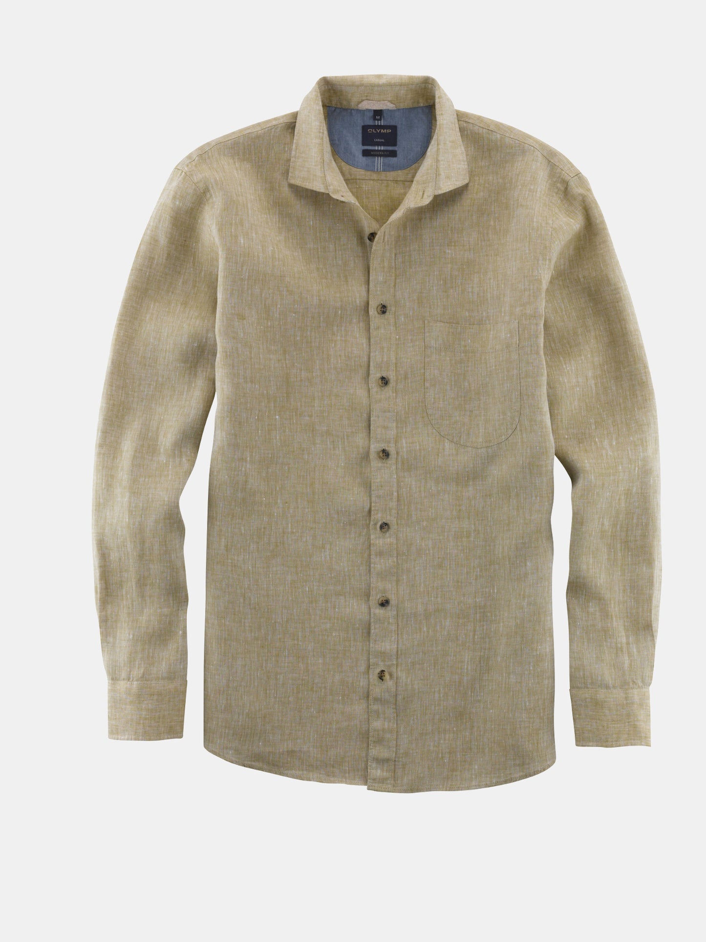 Olymp Casual Modern Fit hørskjorte