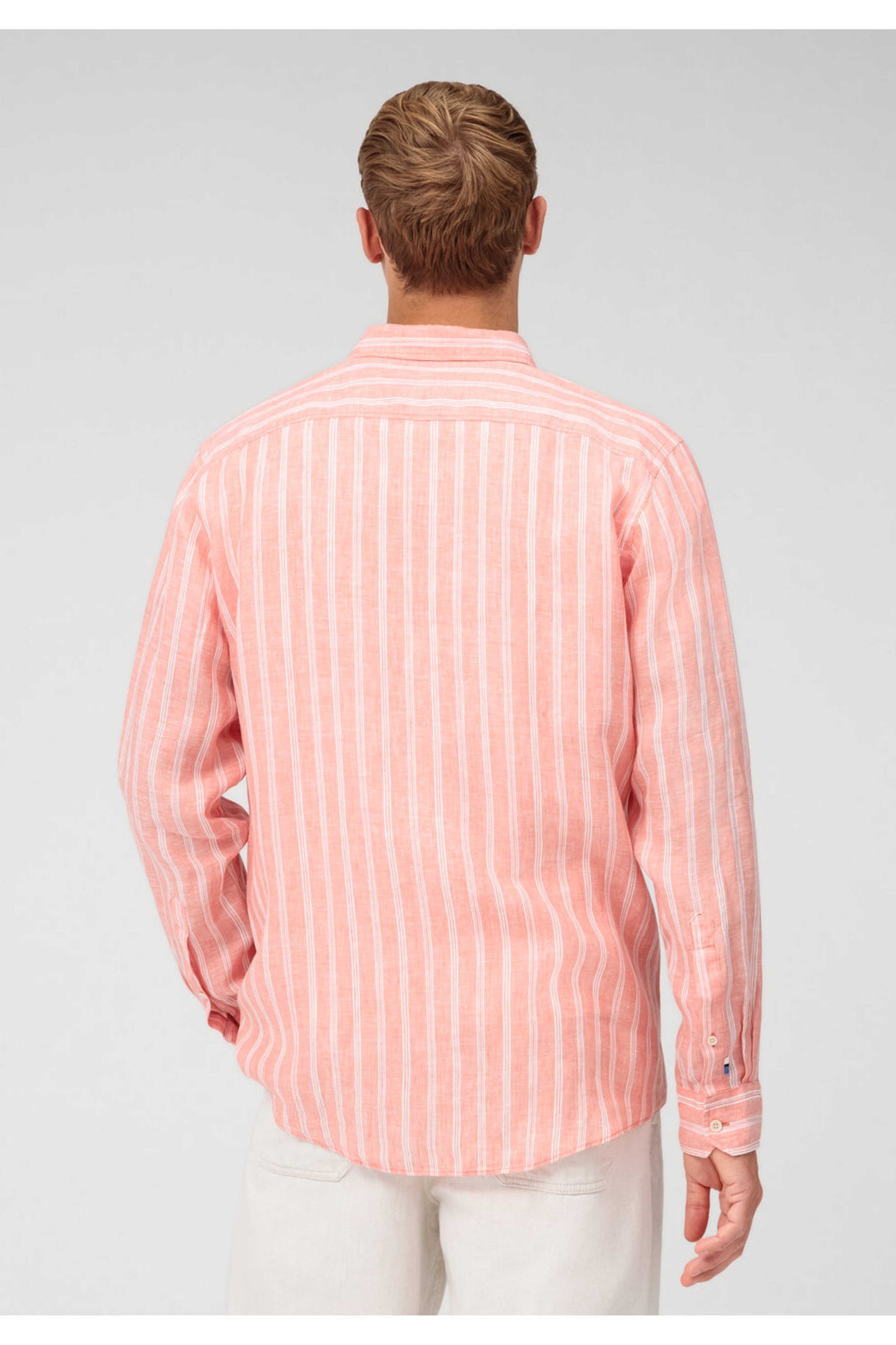 Olymp Casual Regular Fit hørskjorte
