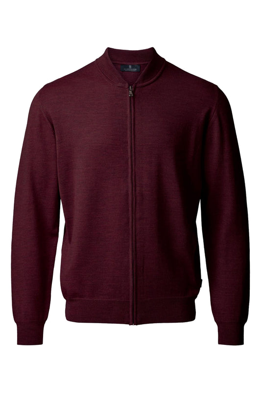 Clipper Milan Regular Fit zip-cardigan uld