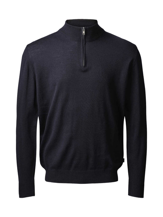 Clipper Milan Regular Fit zip-neck uld