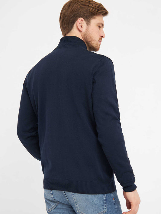 Clipper Milan Regular Fit zip-neck uld