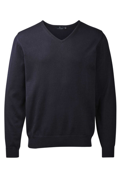 Clipper Stockholm Regular Fit V-hals strik bomuld