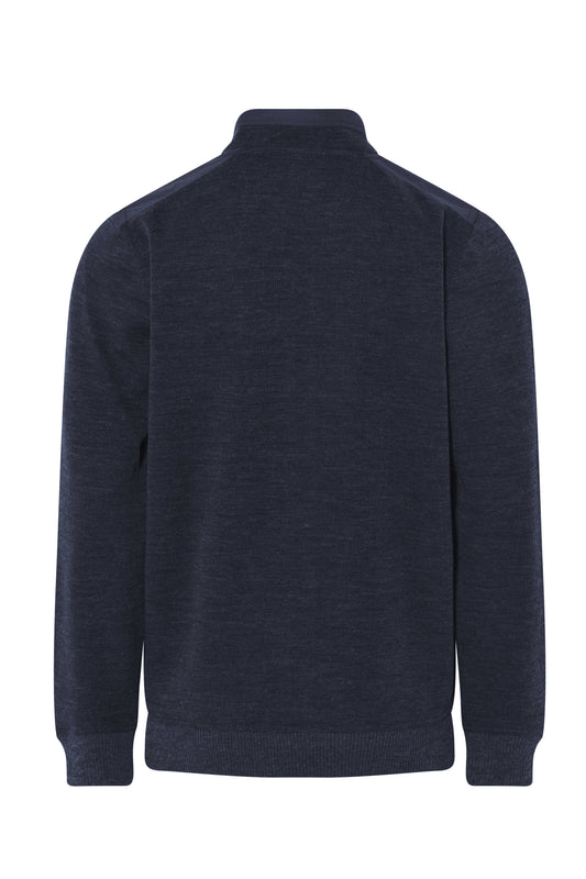 Clipper Kilkenny Classic Fit zip-cardigan uldblanding