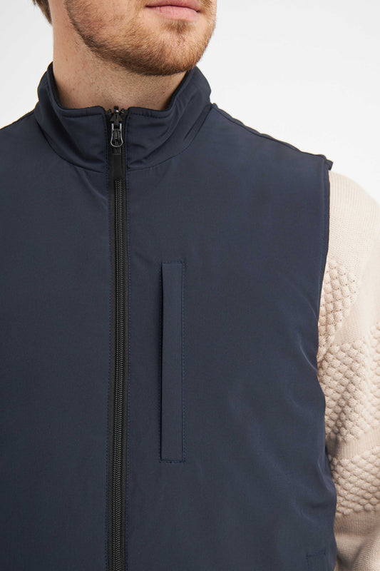 Clipper Paisley Modern Fit vest ærmeløs vendbar