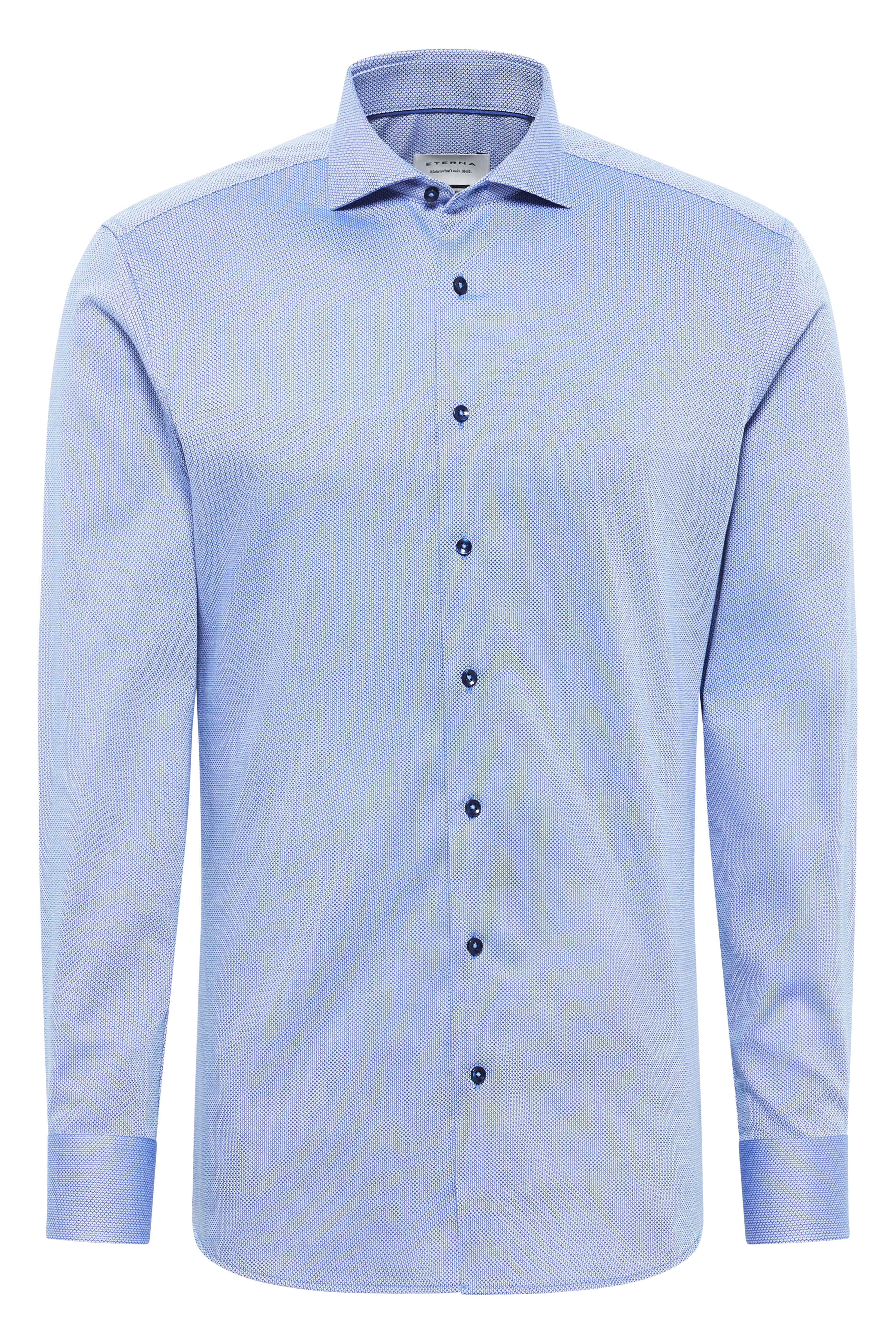Eterna Slim Fit skjorte ekstra ærmelængde