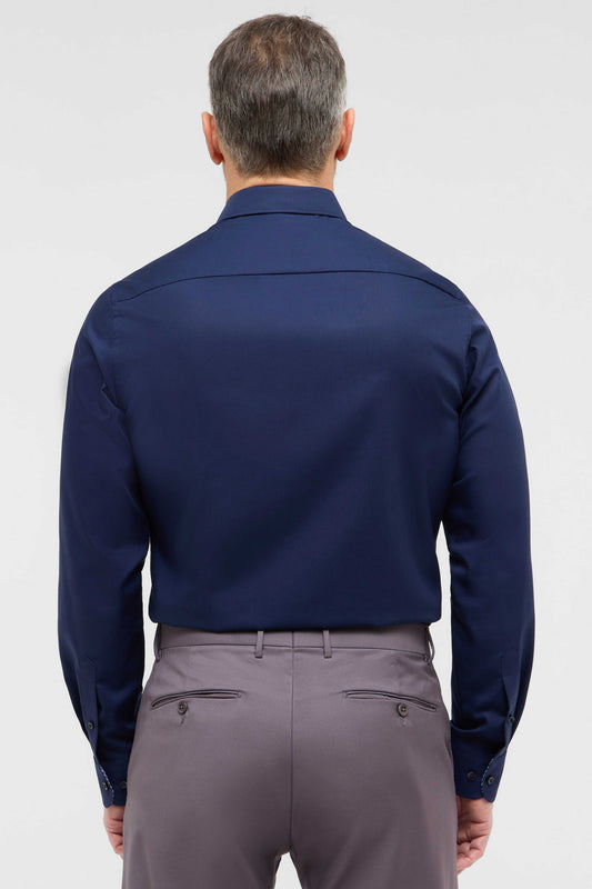 Eterna Slim Fit skjorte ekstra ærmelængde