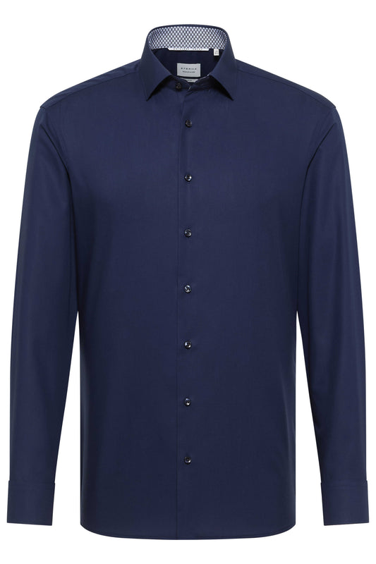 Eterna Slim Fit skjorte ekstra ærmelængde