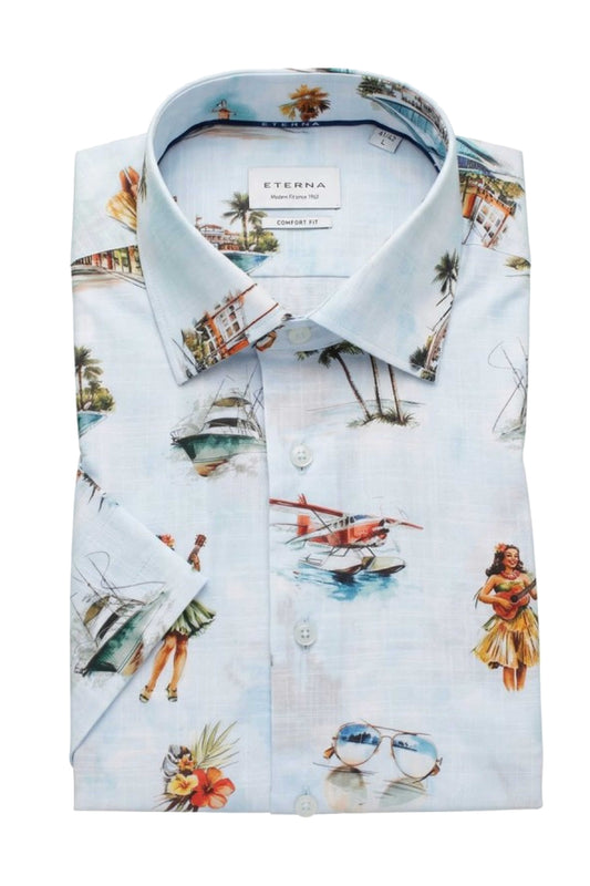 Eterna Comfort Fit kortærmet