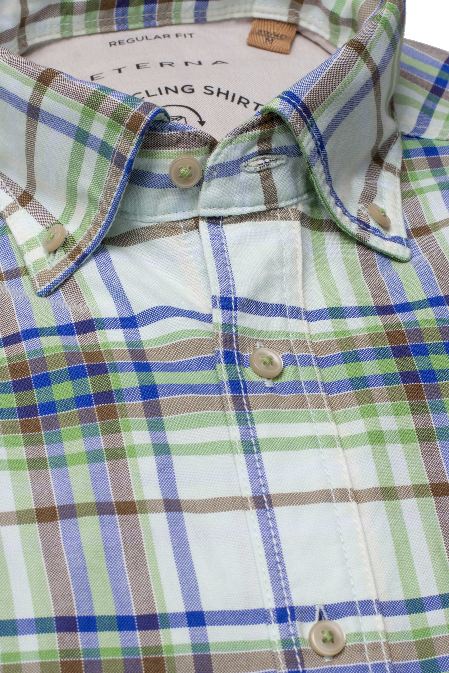 Eterna Regular Fit kortærmet