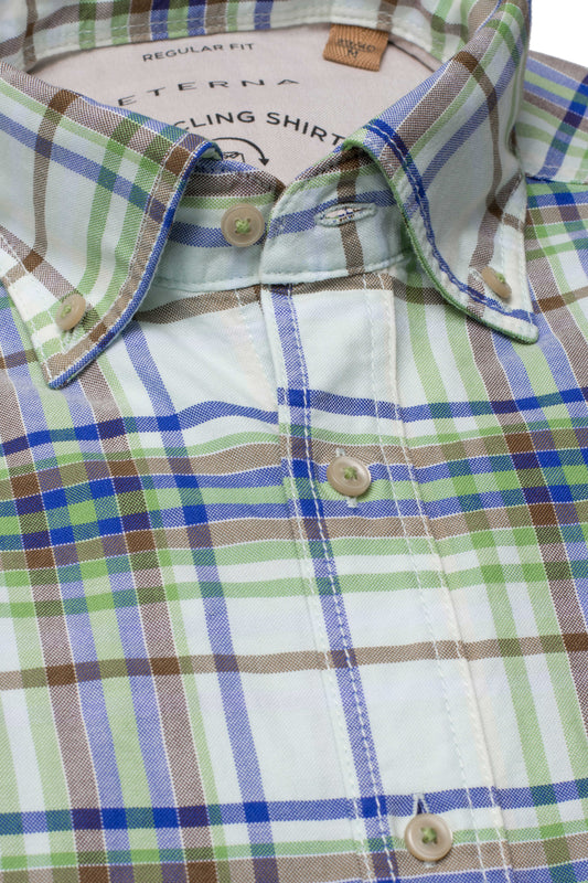 Eterna Regular Fit kortærmet