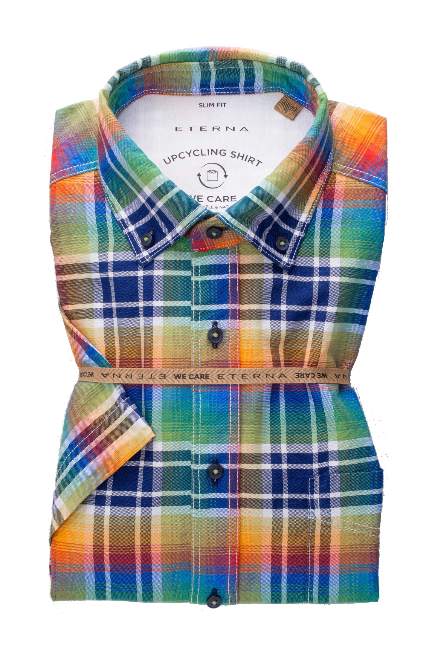 Eterna Slim Fit kortærmet