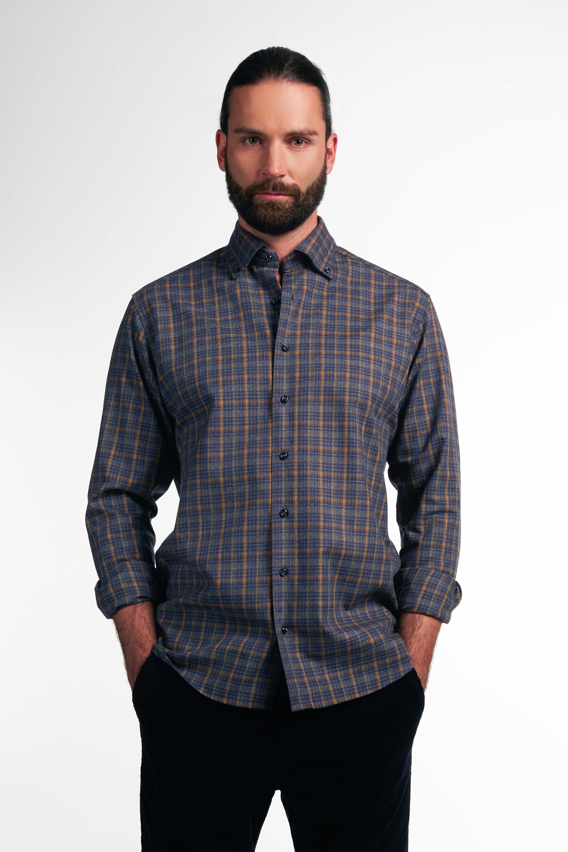 Eterna Modern Fit by1863 flannel