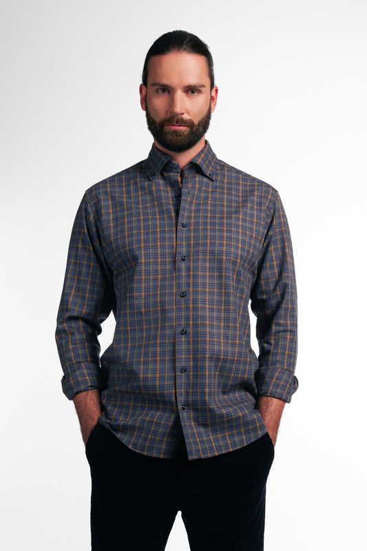 Eterna Modern Fit by1863 flannel