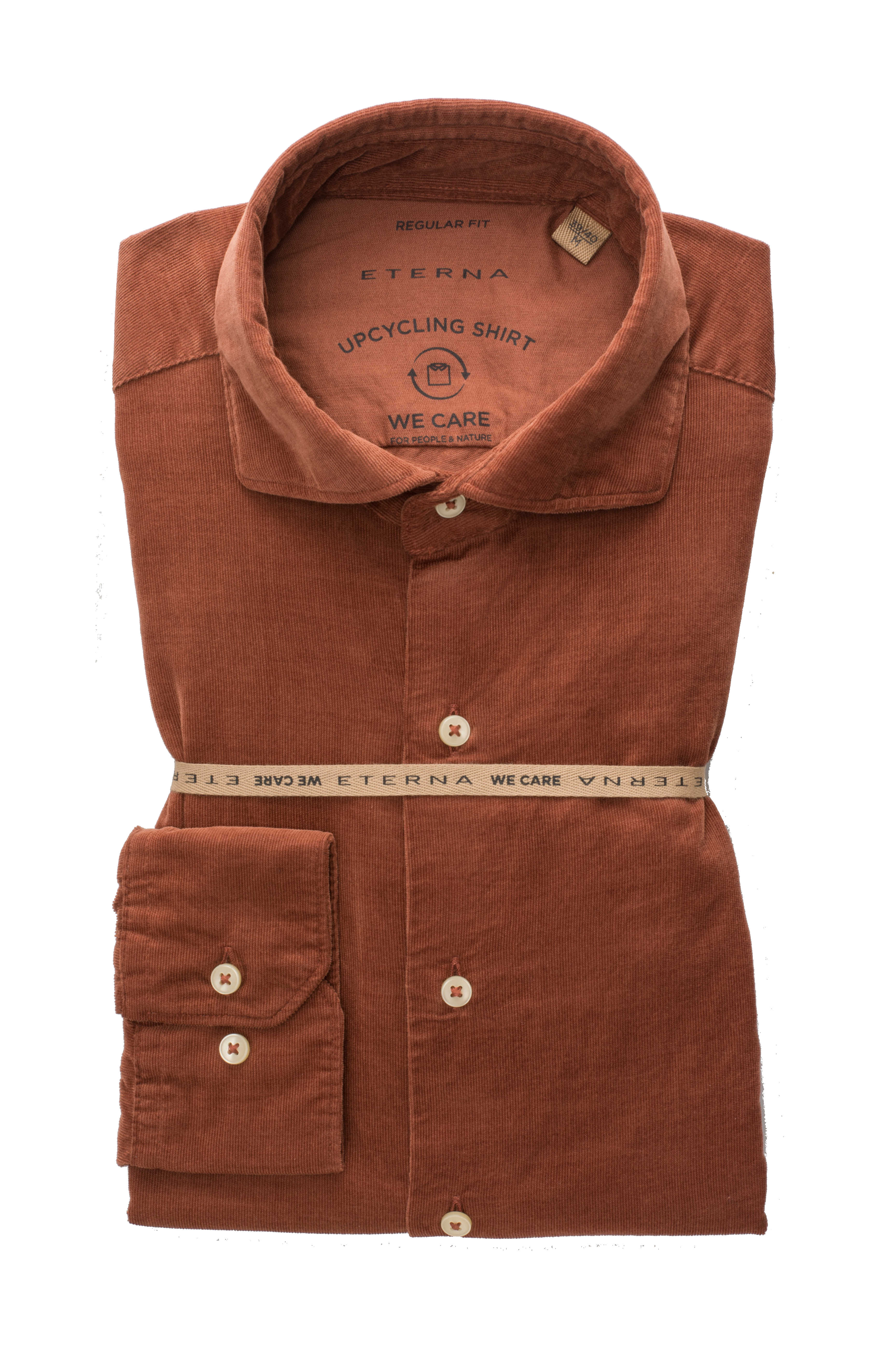 Eterna Modern Fit upcycling fløjl