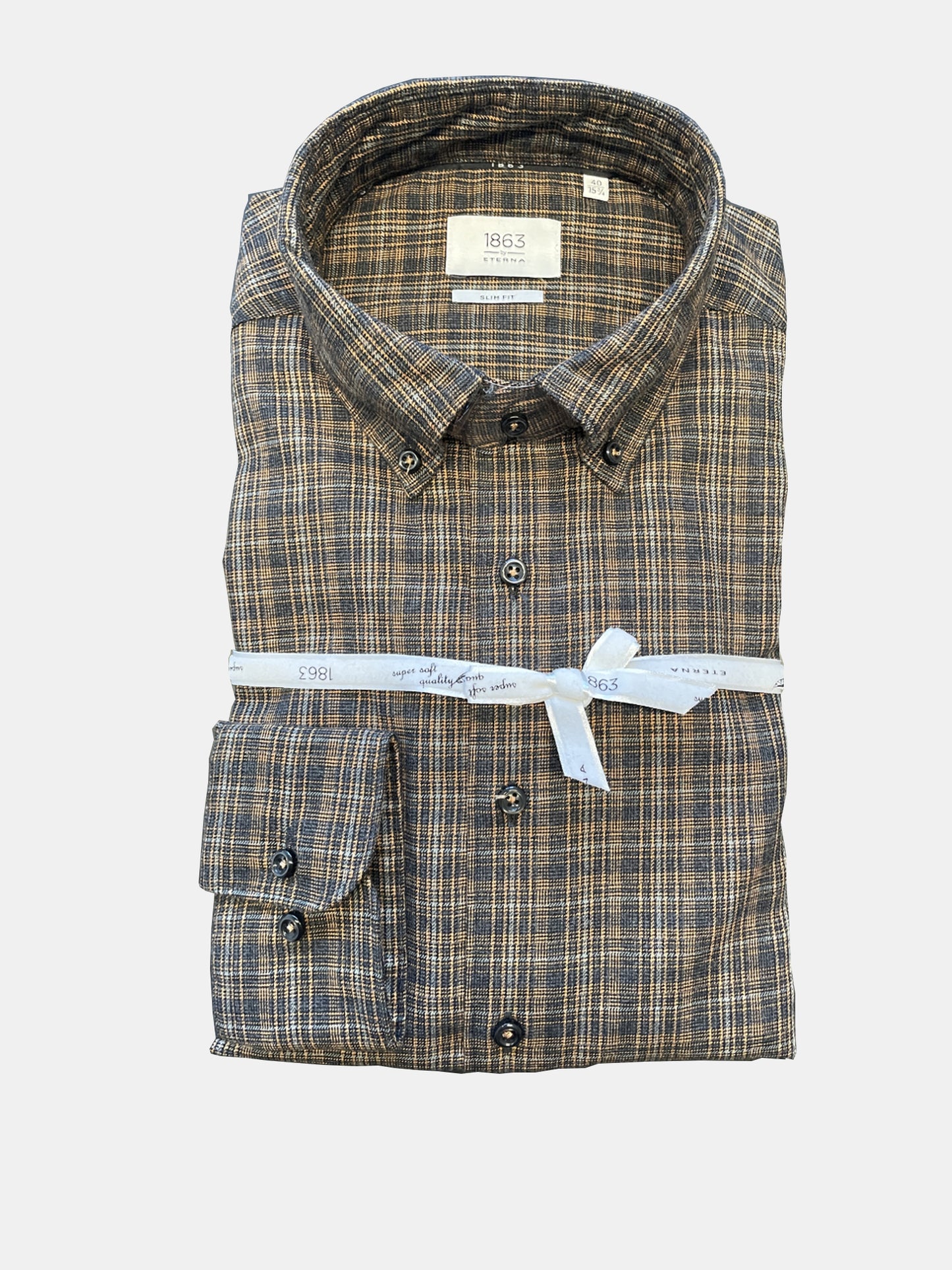 Eterna Slim Fit by1863 flannel